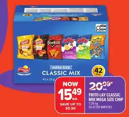 Metro FRITO LAY CLASSIC MIX MEGA SIZE CHIP offer