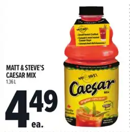 Metro MATT & STEVE'S CAESAR MIX offer