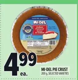 Metro MI-DEL PIE CRUST offer