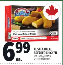 Metro AL SAFA HALAL BREADED CHICKEN offer