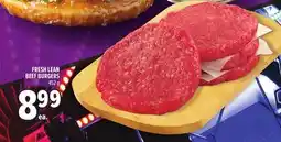 Metro FRESH LEAN BEEF BURGERS offer