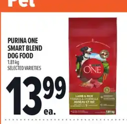 Metro PURINA ONE SMART BLEND DOG FOOD offer