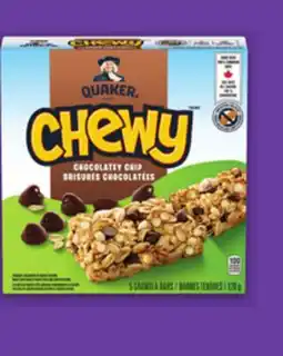 Metro QUAKER CHEWY OR DIPS BARS offer
