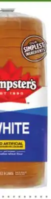 Metro DEMPSTER'S WHITE, 100% WHOLE WHEAT BREAD, HOT DOG, HAMBURGER BUNS OR COUNTRY HARVEST BREAD offer