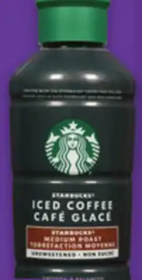 Metro STARBUCKS ICED COFFEE offer