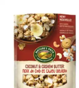 Metro NATURE'S PATH KIND CEREAL OR EARTH'S OWN BEVERAGES offer