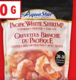 Metro AQUA STAR COOKED OR RAW SHRIMP, CEDAR PLANKED SALMON offer