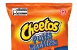 Metro DORITOS TORTILLA CHIPS OR CHEETOS SNACKS offer