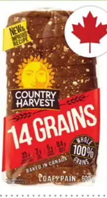 Metro DEMPSTER'S WHITE, 100% WHOLE WHEAT BREAD, HAMBURGER BUNS OR COUNTRY HARVEST BREAD offer