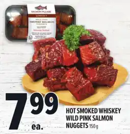 Metro HOT SMOKED WHISKEY WILD PINK SALMON NUGGETS offer