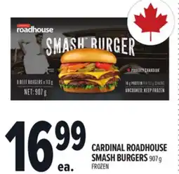 Metro CARDINAL ROADHOUSE SMASH BURGERS offer