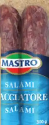 Metro MASTRO CASALINGO, CALABRESE, CACCIATORE OR SOPRESSATA SALAMI offer