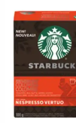 Metro STARBUCKS COFFEE CAPSULES offer