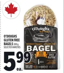 Metro O'DOUGH'S GLUTEN FREE BAGELS offer