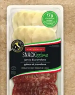Metro MARC ANGELO MORTADELLA, SNACKISSIMO SNACKS OR ITALIA SALAMI STICKS offer