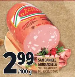 Metro SAN DANIELE MORTADELLA offer