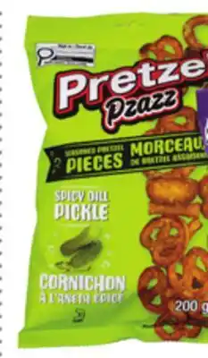 Metro PRETZEL PZAZZ SNACKS offer