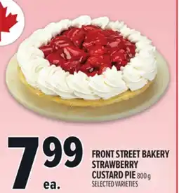 Metro FRONT STREET BAKERY STRAWBERRY CUSTARD PIE offer