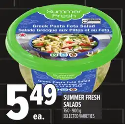 Metro SUMMER FRESH SALADS offer