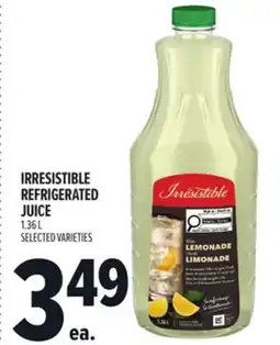 Metro IRRESISTIBLE REFRIGERATED JUICE offer