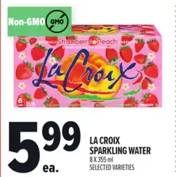 Metro LA CROIX SPARKLING WATER offer