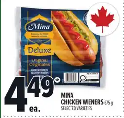 Metro MINA CHICKEN WIENERS offer