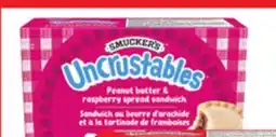 Metro SMUCKER'S UNCRUSTABLES offer