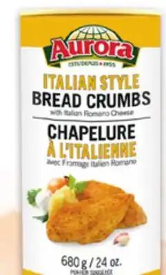 Metro AURORA BREAD CRUMBS OR UNICO PEPPERS offer