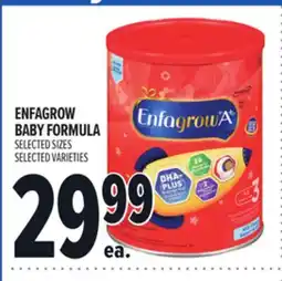 Metro ENFAGROW BABY FORMULA offer