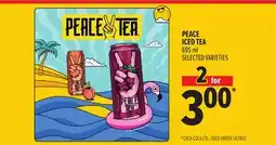 Metro PEACE ICED TEA offer