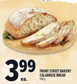 Metro FRONT STREET BAKERY CALABRESE BREAD offer