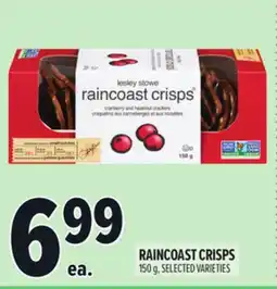 Metro RAINCOAST CRISPS offer