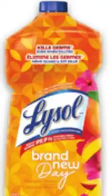 Metro LYSOL ALL PURPOSE CLEANER offer