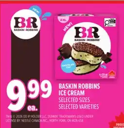 Metro BASKIN ROBBINS ICE CREAM offer