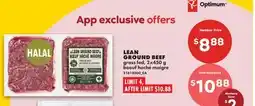 No Frills LEAN GROUND BEEF offer