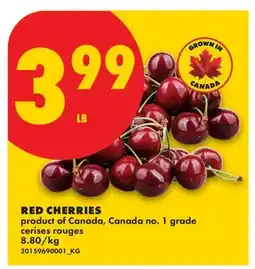No Frills RED CHERRIES offer