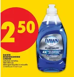 No Frills DAWN DISHWASHING LIQUID offer