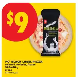 No Frills PC BLACK LABEL PIZZA offer