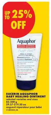 No Frills EUCERIN AQUAPHOR BABY HEALING OINTMENT offer