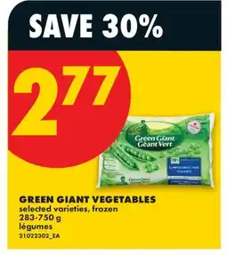 No Frills GREEN GIANT VEGETABLES offer