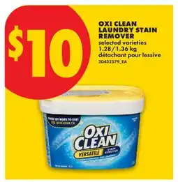 No Frills OXI CLEAN LAUNDRY STAIN REMOVER, 1.28/1 offer