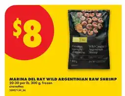 No Frills MARINA DEL RAY WILD ARGENTINIAN RAW SHRIMP, 20-30 PER LB offer