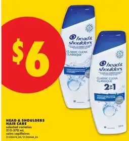 No Frills HEAD & SHOULDERS HAIR CARE offer