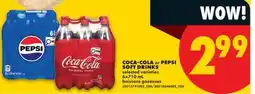 No Frills COCA-COLA OR PEPSI SOFT DRINKS offer