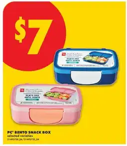 No Frills PC BENTO SNACK BOX offer