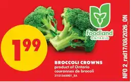 No Frills BROCCOLI CROWNS offer