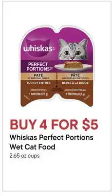 Petvalu Whiskas Perfect Portions Wet Cat Food offer