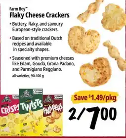 Farm Boy Farm Boy Flaky Cheese Crackers offer
