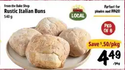 Farm Boy Rustic Italian Buns offer