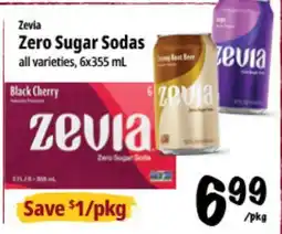 Farm Boy Zevia Zero Sugar Sodas offer